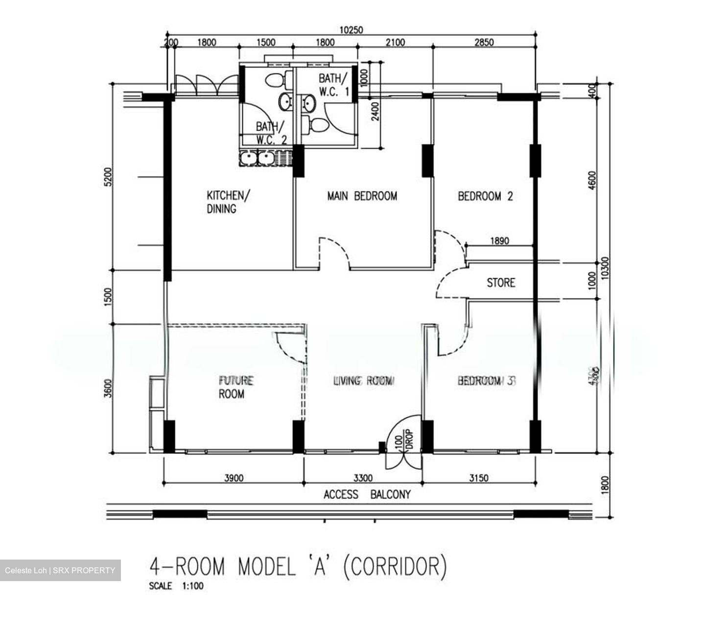 Blk 430 Choa Chu Kang Avenue 4 (Choa Chu Kang), HDB 4 Rooms #584455891